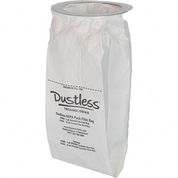 Dustless Technologies - Vacuum Cleaner Filters Vacuum Type: Portable & Backpack Vacuum Filter Type: HEPA Filter - Americas Tooling