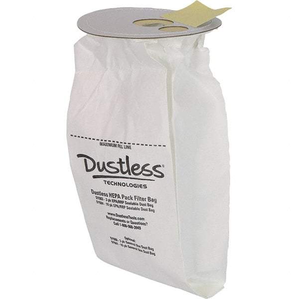 Dustless Technologies - Vacuum Cleaner Filters Vacuum Type: Portable & Backpack Vacuum Filter Type: HEPA Filter - Americas Tooling