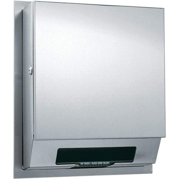 ASI-American Specialties, Inc. - Hands Free, Stainless Steel Paper Towel Dispenser - 1 Roll 8", Silver - Americas Tooling