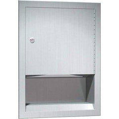 ASI-American Specialties, Inc. - Manual, Stainless Steel Paper Towel Dispenser - 350 C-Fold or 475 Multi-Fold, Silver - Americas Tooling