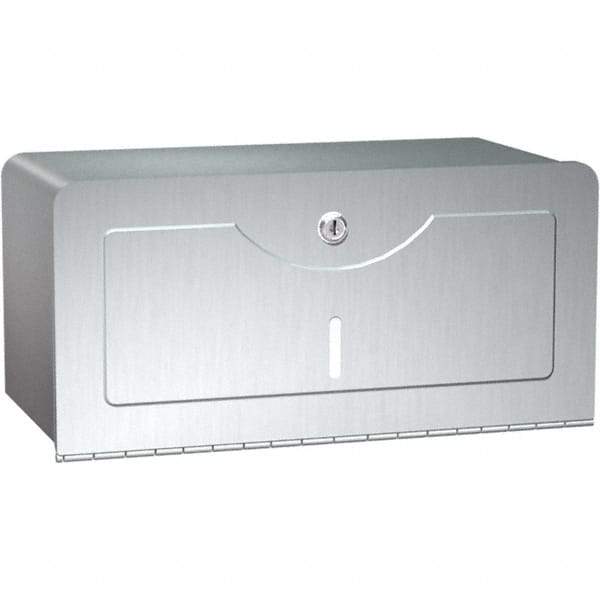 ASI-American Specialties, Inc. - Manual, Stainless Steel Paper Towel Dispenser - 400 Single-Fold, Silver - Americas Tooling