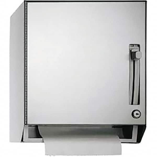 ASI-American Specialties, Inc. - Manual, Stainless Steel Paper Towel Dispenser - 1 Roll with Stub or 1 Roll 8" or 1 Roll 9", Silver - Americas Tooling