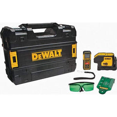 DeWALT - Level Kits Level Kit Type: 3 Spot Laser & Laser Distance Measurer Kit Maximum Measuring Range (Feet): 100 - Americas Tooling