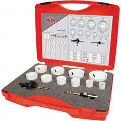 Rothenberger - Hole Saw Kits Minimum Saw Diameter (Inch): 3/4 Maximum Saw Diameter (Inch): 2-1/2 - Americas Tooling