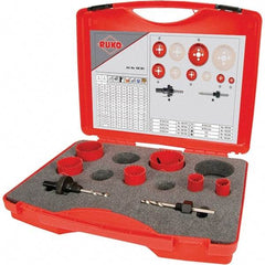 Rothenberger - Hole Saw Kits Minimum Saw Diameter (Inch): 3/4 Maximum Saw Diameter (Inch): 2-1/2 - Americas Tooling