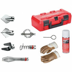 Rothenberger - Drain Cleaning Machine Cutters & Accessories Type: Tool Kit for Drain Cleaner For Use With Machines: Rothenberger R600 Drain Cleaner - Americas Tooling