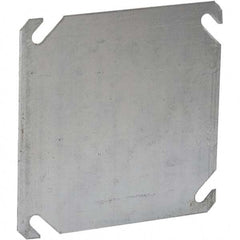 Hubbell-Raco - Steel Electrical Box Flat Cover - Americas Tooling