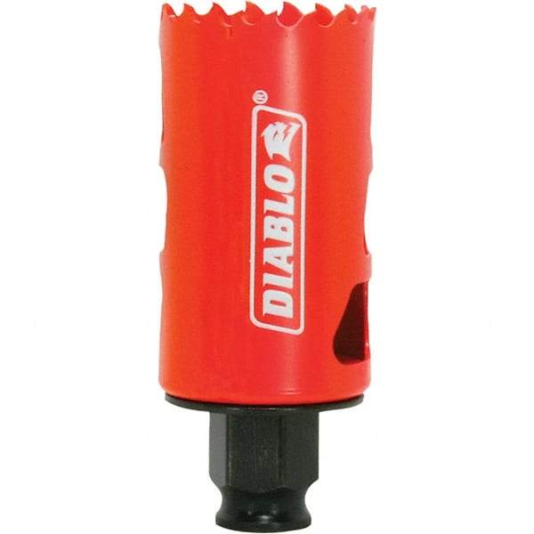 Freud - 1-1/2" Diam, 2-3/8" Cutting Depth, Hole Saw - Bi-Metal Saw, Toothed Edge - Americas Tooling