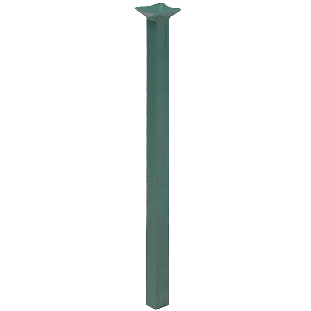 Steel King - Storage Racks; Type: Vertical Corner Post ; Width (Inch): 2 ; Height (Inch): 36 ; Depth (Inch): 2 ; Number of Bays: 0 ; Color: Vista Green - Exact Industrial Supply