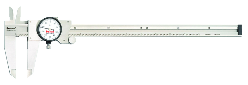 #120B-12 - 0 - 12'' Measuring Range (.001 Grad.) - Dial Caliper - Americas Tooling