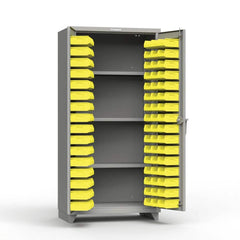 Strong Hold - Small Parts Cabinets Type: Bin Width (Inch): 36 - Americas Tooling