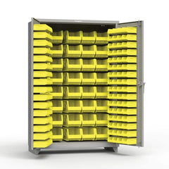 Strong Hold - Small Parts Cabinets Type: Bin Width (Inch): 48 - Americas Tooling