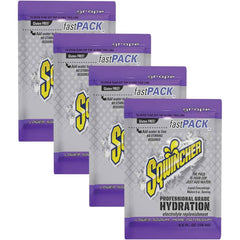 Sqwincher - 4 Boxes of (50), 0.6 oz Pack of Grape Activity Drink - Americas Tooling