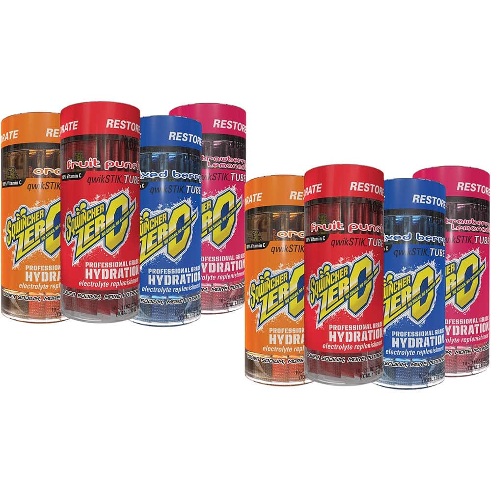 Sqwincher - Pack of (2), 0.11 oz Packets of Assorted Activity Drink - Americas Tooling