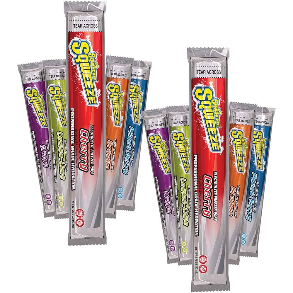 Sqwincher - 2 Cases of (150), 3 oz Pack of Assorted Freeze Pops - Americas Tooling