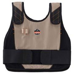 6225 S/M KHAKI COOLING VEST HI VIS - Americas Tooling