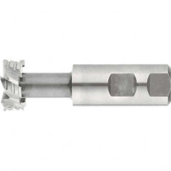 Keo - 1-1/2" Diam, 3/8" Wide, High Speed Steel T-Slot Cutter - Americas Tooling