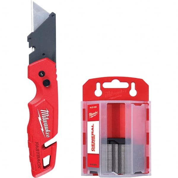 Milwaukee Tool - Utility Knives, Snap Blades & Box Cutters Type: Utility Knife Blade Type: Springback - Americas Tooling