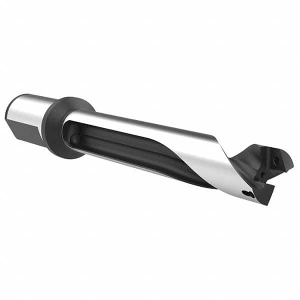 Allied Machine and Engineering - 32mm to 35mm Diam 3xD 105mm Max Depth Straight Flute Spade Drill - Americas Tooling