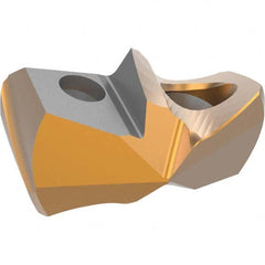 Allied Machine and Engineering - 1/2" Diam 140° Seat Size 12 Spade Drill Insert - Americas Tooling