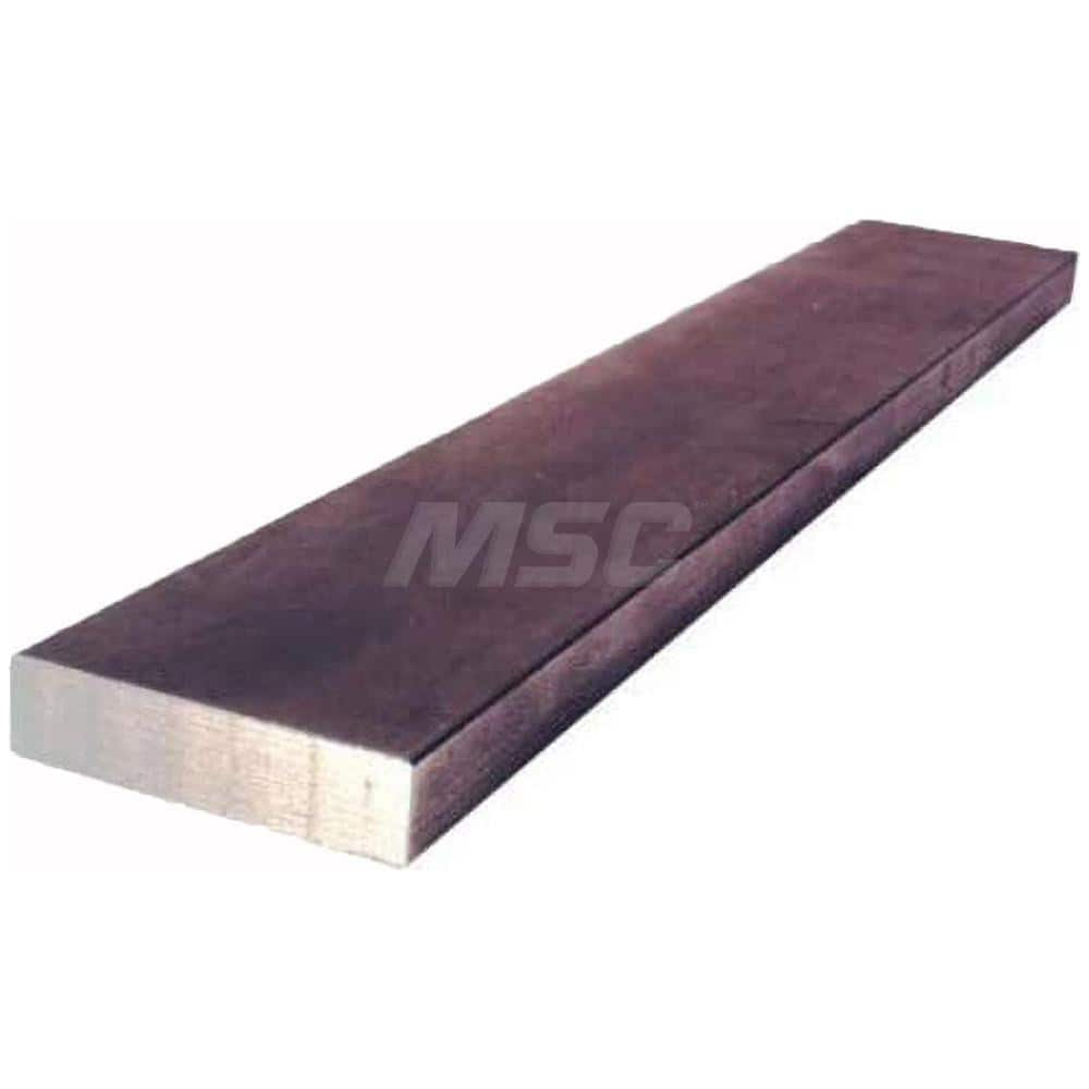 Value Collection - Steel Rectangular Bars; Thickness (Inch): 1/2 ; Width (Inch): 1-1/8 ; Length (Inch): 12 ; Material Specification: 1018 ; Additional Information: Grade Color Code: Brown - Exact Industrial Supply