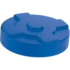 Vestil - 55 Gal, Polyethylene Drum Cover - 24-3/4" Diam, Rigid Smooth Liner - Americas Tooling