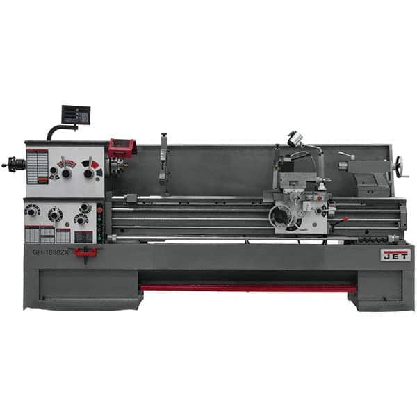 Jet - Bench, Engine & Toolroom Lathes Machine Type: Spindle Bore Spindle Speed Control: Geared Head - Americas Tooling