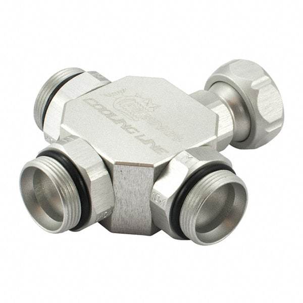 Piranha Cooling Line - Coolant Hose Adapters, Connectors & Sockets Type: Connector Hose Inside Diameter (Inch): 1/4 - Americas Tooling