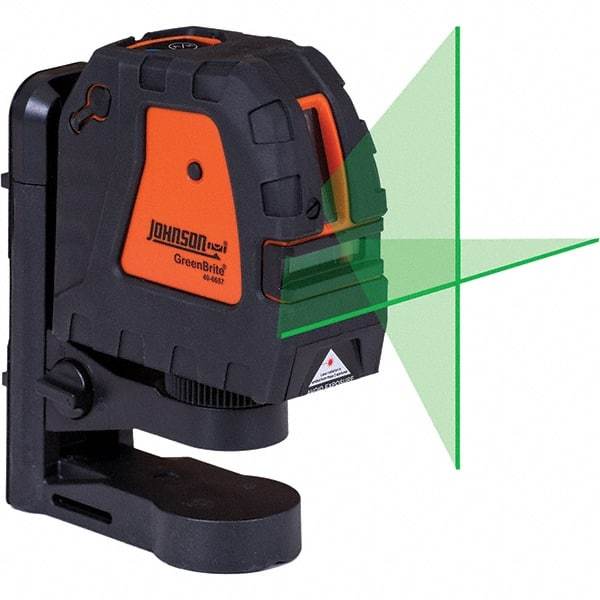 Johnson Level & Tool - Laser Levels Level Type: Self Leveling Cross Line Laser Maximum Measuring Range (Miles): 0.038 - Americas Tooling