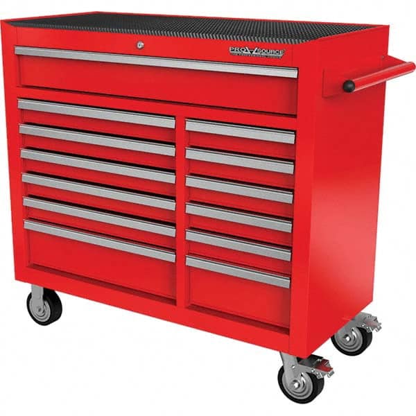 PRO-SOURCE - 13 Drawer 1,540 Lb Capacity Steel Tool Roller Cabinet - Americas Tooling