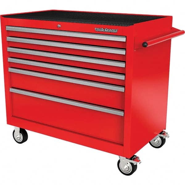 PRO-SOURCE - 6 Drawer 1,540 Lb Capacity Steel Tool Roller Cabinet - Americas Tooling