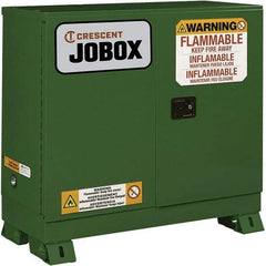 Jobox - Safety Cabinets   Hazardous Chemical Type: Corrosive Chemicals    Color: Green - Americas Tooling