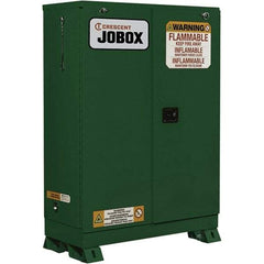 Jobox - Safety Cabinets   Hazardous Chemical Type: Flammable and Combustible Liquids    Color: Red - Americas Tooling