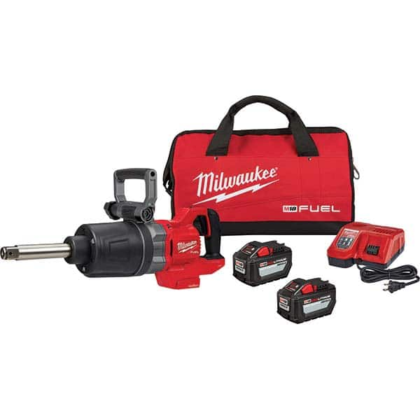 Milwaukee Tool - Cordless Impact Wrenches & Ratchets Voltage: 18.00 Drive Size (Inch): 1 - Americas Tooling