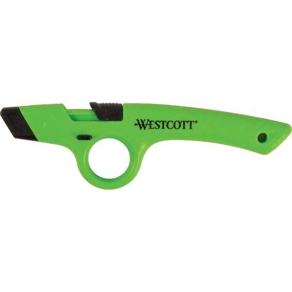 Westcott - Utility Knives, Snap Blades & Box Cutters Type: Safety Utility Knife Blade Type: Retractable - Americas Tooling