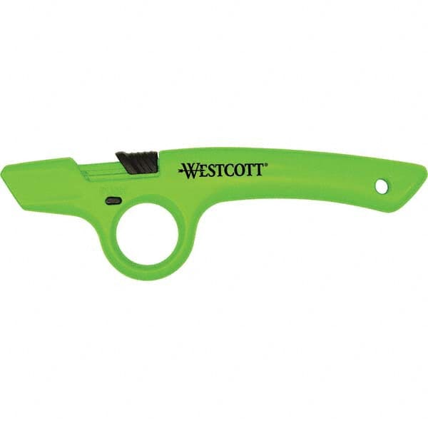 Westcott - Utility Knives, Snap Blades & Box Cutters Type: Safety Cutter Blade Type: Retractable - Americas Tooling