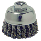 3" SS KNOT WIRE CUP BRUSH WEILER - Americas Tooling