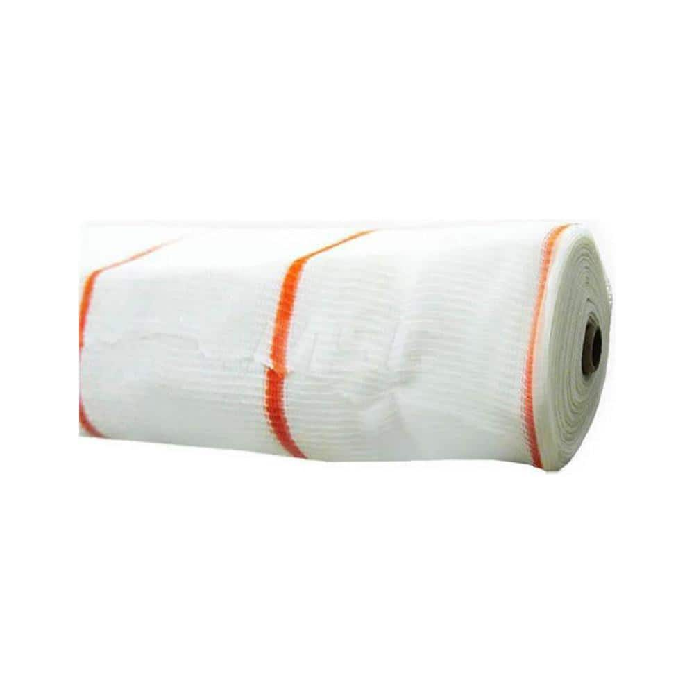 8'6″ x 1/16″ x 150' Heavy-Duty Fire-Retardant Multi-Purpose Net Polyethylene, White