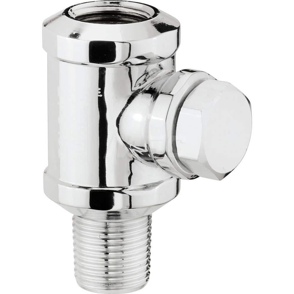 Faucet Replacement Parts & Accessories; Type: Chemical Rigid Tee Assembly; Material: Chrome Plated Brass; Additional Information: Fits most manufacturers. Installs on pre-rinse bases, 3/8″ NPT close nipple, 3/8″ NPT female thread, 3/8″ NPT tee fitting on