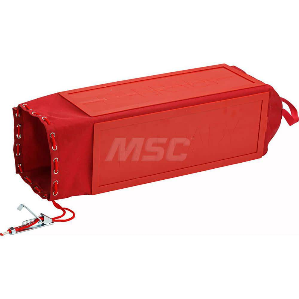 Hoist Accessories; Type: Lockout Cinch Bag; For Use With: Mechanical Host or Crane; Description: Red; Large; Material: ABS Plastic; Canvas; Description: Red; Large