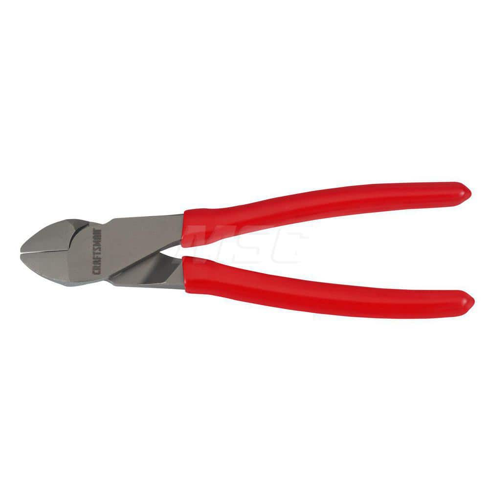 Tongue & Groove Plier: 7″ OAL, 1/2″ Cutting Capacity Diagonal Head