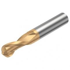 R216.42-05030-AS07G 1700 5mm 2 FL Solid Carbide ball nose endmill w/Cylindrical Shank - Americas Tooling