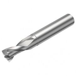 2P121-1200-NC H10F 12mm FL Straight Center Cut w/Cylindrical with Neck Shank - Americas Tooling