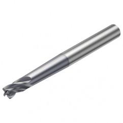 R216.24-10030GAP10G 1610 10mm 4 FL Solid Carbide End Mill - Corner Radius w/Cylindrical Shank - Americas Tooling