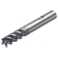 R216.24-14050GBC26P 1630 14mm 4 FL Solid Carbide End Mill - Corner Radius w/Weldon Shank - Americas Tooling