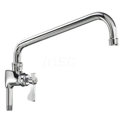 Industrial & Laundry Faucets; Type: Base Mount Faucet; Style: Base Mounted; Design: Base Mounted; Handle Type: No Handle; Spout Type: Swing Spout/Nozzle; Mounting Centers: Single Hole; Spout Size: 16; Type: Base Mount Faucet; Style: Base Mounted; Type: Ba