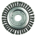 4-1/2 x 7/8" - .020 Wire Size - Stainless Roughneck Stringer Bead Weld Cleaning Brush - Americas Tooling