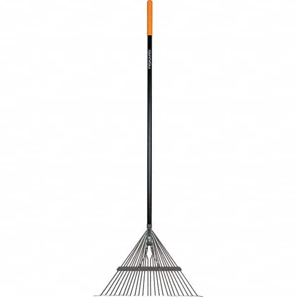 Fiskars - Forks & Rakes Type: Leaf Rake Handle Type: Straight - Americas Tooling