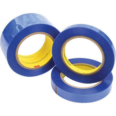 3M - 72 Yd x 18" Blue Polyester Film Tape - Americas Tooling