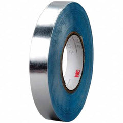 3M - 60 Yd x 4" x 5.5 mil Silver Aluminum Foil Tape - Americas Tooling